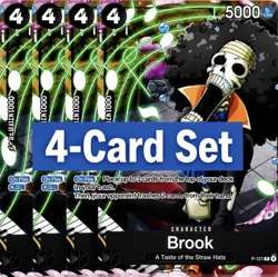 Brook P-121 Saikyo Jump Exclusive Promo Card One Piece Card Game Japanese - NM - Image 1