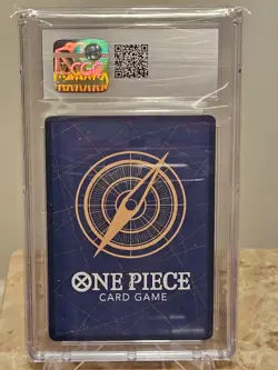2022 One Piece TCG Usopp Promos #op01-004 Treasure Cup CGC Gem 10 SR Top 16 - Image 2