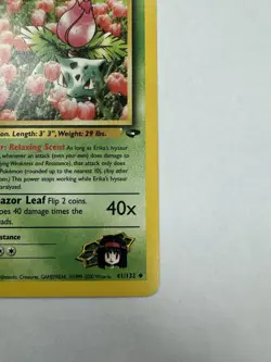 Wizards of the Coast Erika's Ivysaur 41/132 Gym Challenge Unlimited 60 HP Uncom… - Image 4