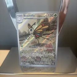 Pokemon TCG Beautifly 219/217 Illustration Rare Ascended Heroes NM - Image 1