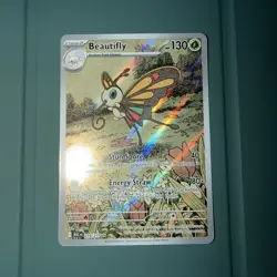 Pokemon TCG Beautifly 219/217 Illustration Rare Ascended Heroes NM - Image 1