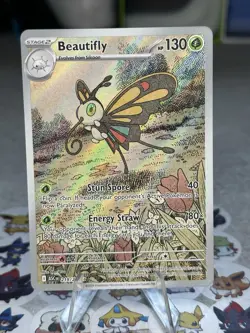 Pokemon TCG - Beautifly 219/217 - Illustration Rare Ascended Heroes - NM - Image 1