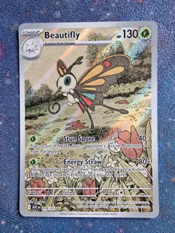 Pokemon TCG Ascended Heroes Beautifly 219/217 NM Condition Cute Card - Image 1
