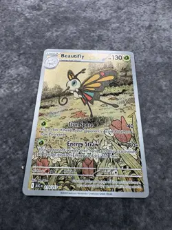 Pokemon TCG Beautifly 219/217 Ascended Heroes Illustration Rare MINT MINT MT - Image 2