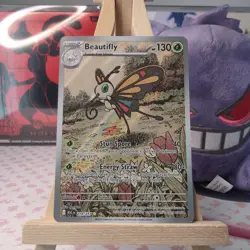 Pokemon TCG Beautifly 219/217 Ascended Heroes Illustration Rare Holo Mint - Image 1