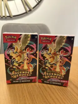 2 X Pokemon TCG Ascended Heroes Booster Bundles - New & Sealed - Image 2