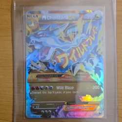 Pokemon TCG M Charizard EX Mega 69/106 Flashfire Japanese Holo Full Art UR - Image 1
