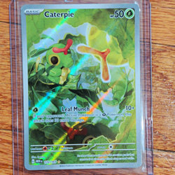 The Pokemon Company Caterpie 172/165 SV 151 IR Full Art Holo EN - Image 1