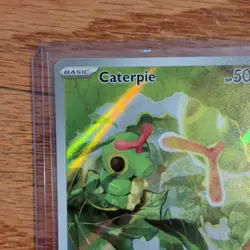 The Pokemon Company Caterpie 172/165 SV 151 IR Full Art Holo EN - Image 2