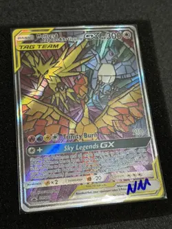 Moltres & Zapdos & Articuno GX Hidden Fates ETB SM210 Promo Pokemon Card - Image 1