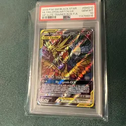 Pokemon Moltres & Zapdos & Articuno GX Hidden Fates ETB FA Promo SM210 PSA 10 - Image 3