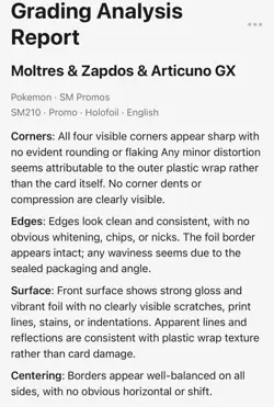 Moltres & Zapdos & Articuno GX Hidden Fates ETB SM210 Promo Pokemon Card - Image 4