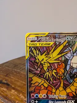 Moltres & Zapdos & Articuno GX SM210 - Pokemon Hidden Fates ETB Promo - Image 3