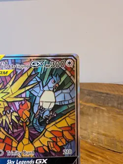 Moltres & Zapdos & Articuno GX SM210 - Pokemon Hidden Fates ETB Promo - Image 4