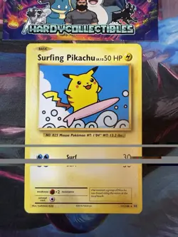 Pokemon Pikachu TCG Surfing Evolutions Card 111/108 Regular Secret MP - Image 1