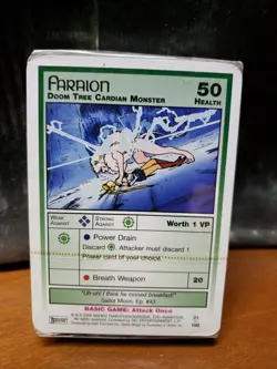1 DECK SAILOR MOON CCG COLLECTIABLE CARD GAME NEW SEALED SHRINK WRAP,, - Image 2
