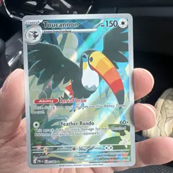 Toucannon 094/084 IR Pitch Black English Pokemon Card NM/M - Image 1