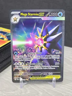Pokemon Card TCG Mega Starmie EX 118/08 Perfect Order 2026 Holo Rare English NM - Image 3