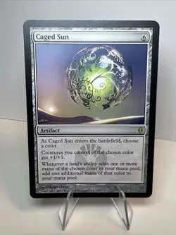 LP Caged Sun 132/175 New Phyrexia AUTHENTIC Magic: The Gathering Card - Image 1