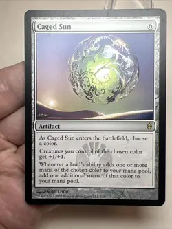 LP Caged Sun 132/175 New Phyrexia AUTHENTIC Magic: The Gathering Card - Image 3