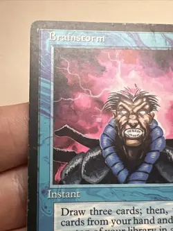 HP+ Brainstorm #61 Ice Age AUTHENTIC 1995 Magic: The Gathering Card - Image 4