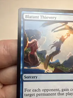 LP- Blatant Thievery #8 Explorers of Ixalan AUTHENTIC Magic: The Gathering Card - Image 4