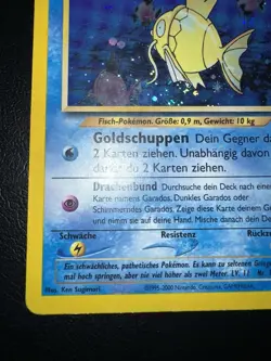 Pokemon TCG Shining Magikarp Neo Revelation Holo Card 66/64 GERMAN VERSION MP/HP - Image 4