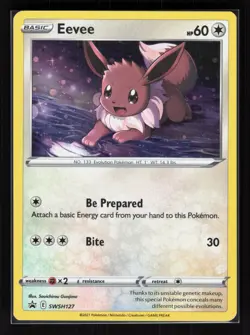 Eevee Holo Promo Pokemon SWSH: Sword & Shield Promo Cards SWSH127 LP - Image 1