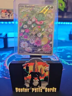 Fomantis 085/084 IR Illustration Rare Pitch Black ME05 Pokemon Card TCG NM - Image 1