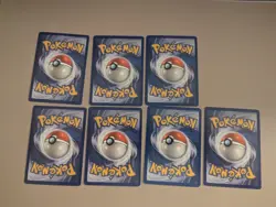 Lot Of 7 Vintage Fossil Set Pokemon Cards Lot 1 - Image 2