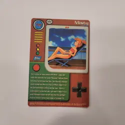 TV3 Misty Vintage 90's Topps Prism Vending Sticker Card NM/MINT - Image 4
