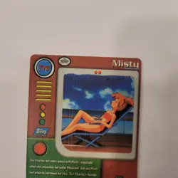 TV3 Misty Vintage 90's Topps Prism Vending Sticker Card NM/MINT - Image 5