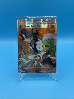 Professor Sycamore - 114/114 XY Steam Siege Ultra Rare Card Full Art Pokemon TCG - Image 1