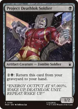 Project Deathlok Soldier X2 - MSH - MTG - NM - EN - 0109 - Image 1