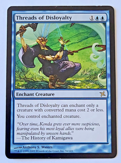 Magic MTG: Threads of Disloyalty Betrayers of Kamigawa #56/165 Rare LP - Image 1