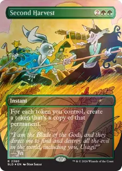 MTG Secret Lair x TMNT Featuring Stan Sakai FOIL In Hand Sealed SOLD OUT! - Image 2