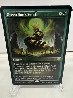 Green Sun's Zenith (Foil Etched) Double Masters 2022 Foil - Image 1