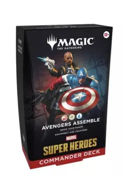 Magic The Gathering Marvel Super Heroes Commander Deck Avengers Assemble! NEW! - Image 1