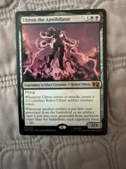 Ultron the Annihilator - FOIL - MTG Marvel Super Heroes Commander - 0668 - Image 1