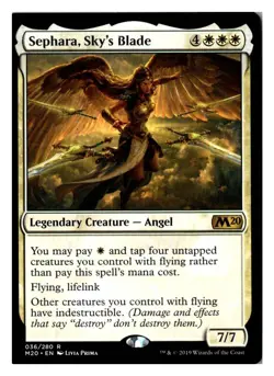 Magic: The Gathering Sephara, Sky's Blade 36 Rare Core Set 2020 Near Mint - Image 1