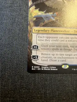 Magic MTG - Teferi, Time Raveler *Borderless* Commander: Bloomburrow NM Mythic! - Image 5