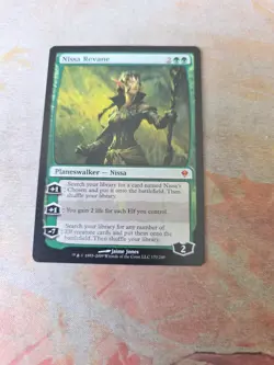 Nissa Revane Zendikar MTG LP - Image 1
