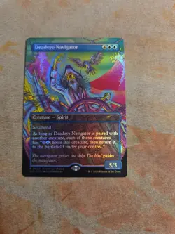 Deadeye Navigator Rainbow FOIL Secret Lair MTG NM - Image 1