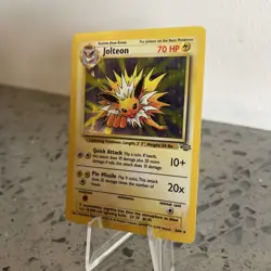 Pokemon TCG Jungle Jolteon 4/64 Holo Rare Unlimited English 70 HP LP/NM - Image 3