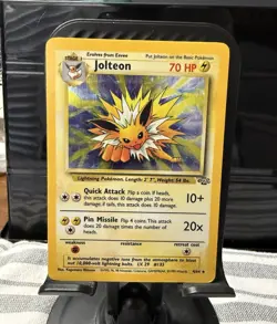 The Pokemon Company Pokemon TCG Jungle Jolteon 4/64 Holo Rare HP70 Unlimited - Image 1