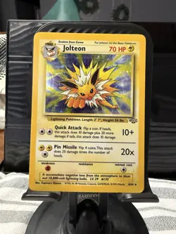 The Pokemon Company Pokemon TCG Jungle Jolteon 4/64 Holo Rare HP70 Unlimited - Image 2