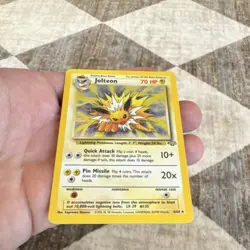 Pokemon TCG Jolteon 4/64 Jungle Holo Rare Unlimited Stage 1 70 HP English - Image 2