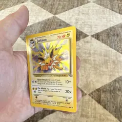Pokemon TCG Jolteon 4/64 Jungle Holo Rare Unlimited Stage 1 70 HP English - Image 4