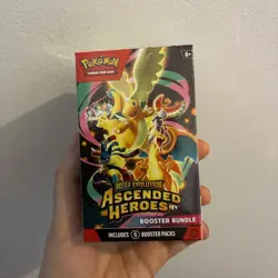 Pokemon Ascended Heroes Booster Bundle 6 Packs SEALED NEW - Image 1