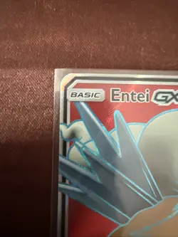 Pokemon Card TCG - Entei GX 71/73 Ultra Rare Full Art Shining Legends Near Mint - Image 5